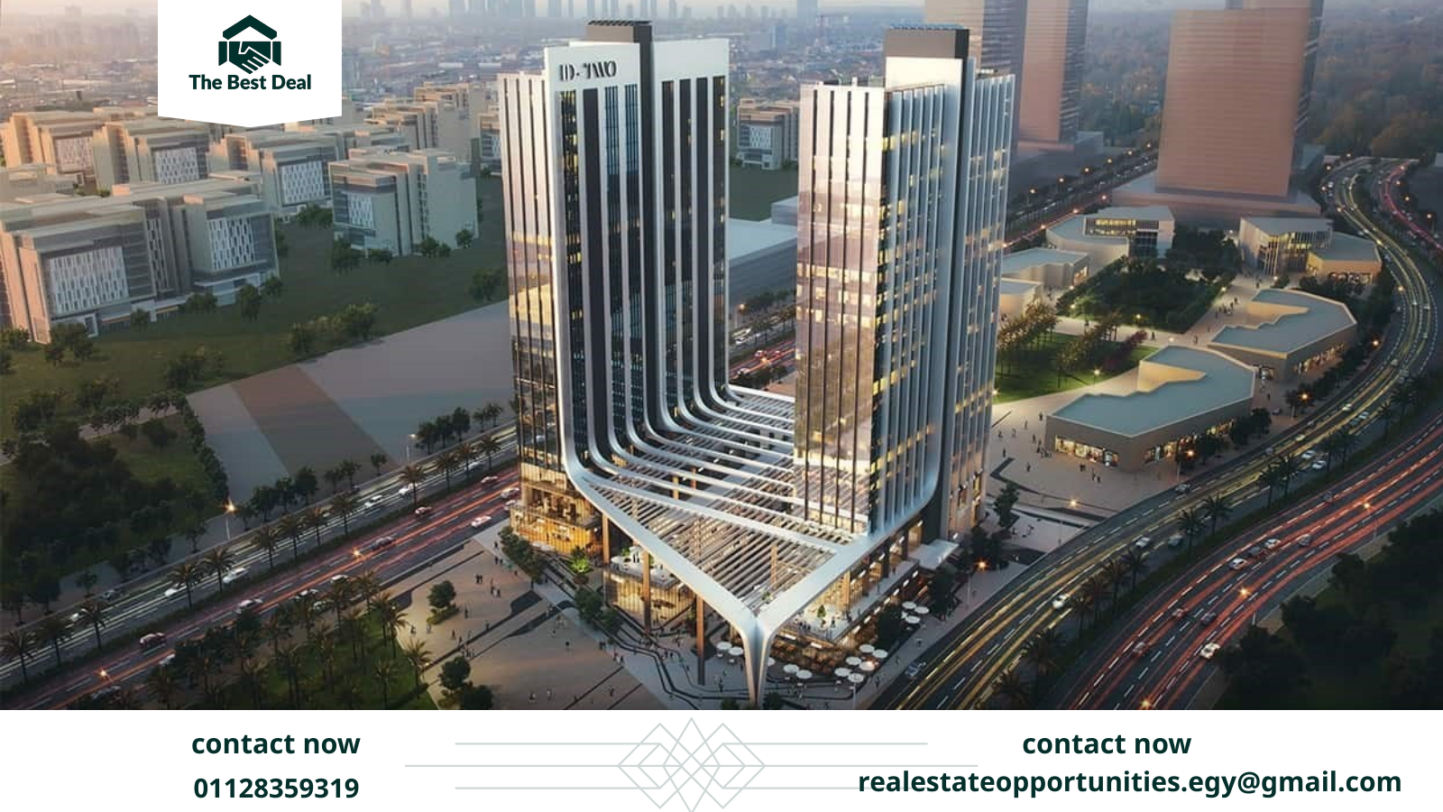 دبل تو تاور العاصمة الإدارية الجديدة Mall Double Two Tower New Capital